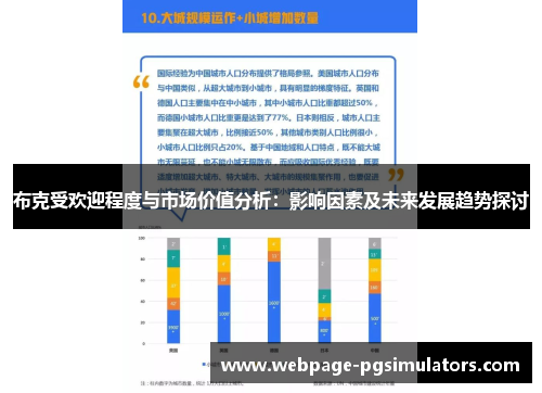 布克受欢迎程度与市场价值分析：影响因素及未来发展趋势探讨