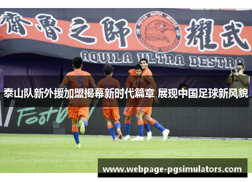 泰山队新外援加盟揭幕新时代篇章 展现中国足球新风貌