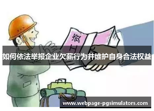 如何依法举报企业欠薪行为并维护自身合法权益